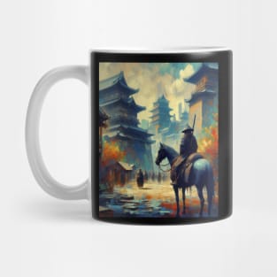 Impressionism - Horsemen Mug